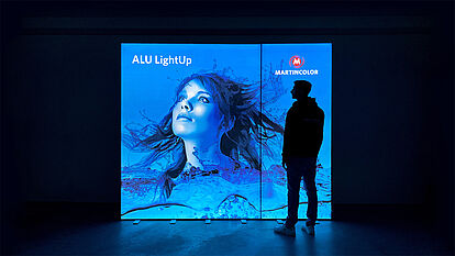LED exhibition stand - ALU LightUp 1