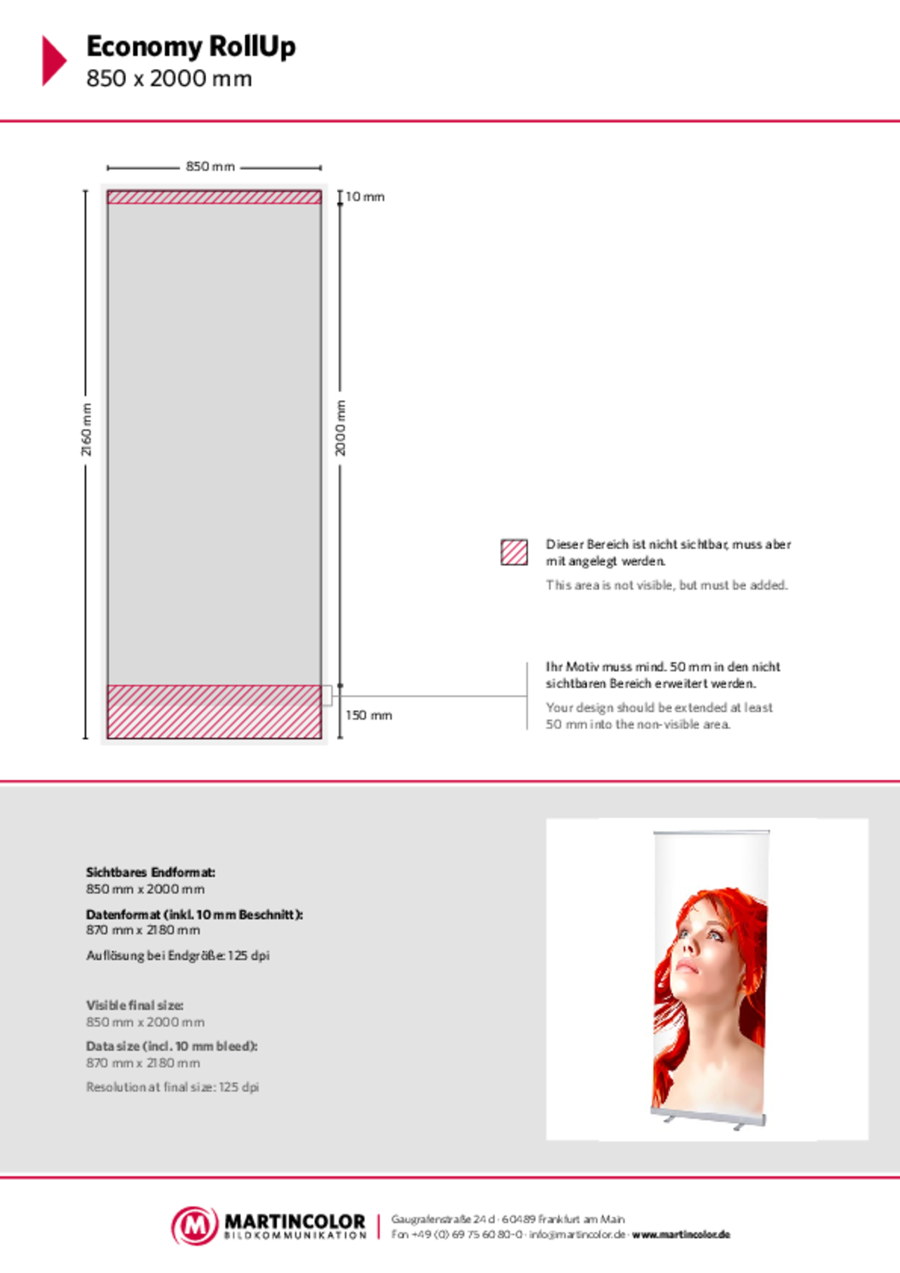 ECONOMY RollUp Datenblatt PDF