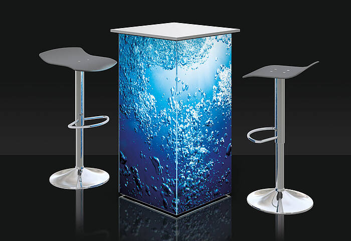 OCTAlumina standing table OCTAlumina standing table