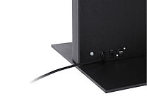 Digitale Infostele SMART Anschlüsse schwarz Digitale Infostele SMART Anschlüsse schwarz