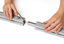 ISOframe Fabric FAST Clamp connector