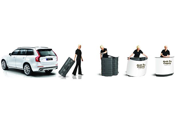 Expand GrandFabric exhibition stand solutions transport