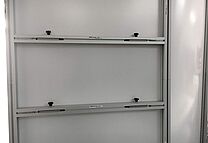 AUSTRIA JUICE GmbH exhibition wall ISOframe Wave back side AUSTRIA JUICE GmbH exhibition wall ISOframe Wave back side