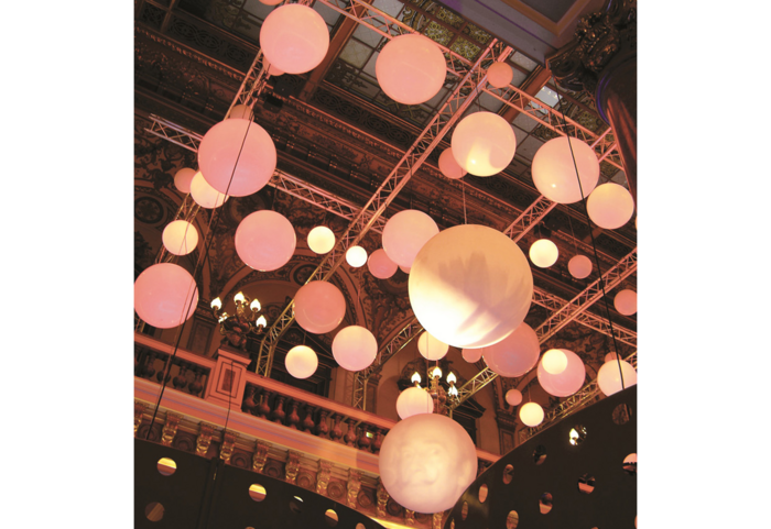 Luminous ball GLOBO Example 4 Luminous ball GLOBO Example 4