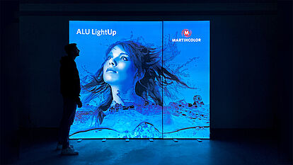 LED exhibition stand - ALU LightUp 3