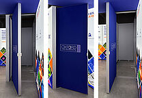 Oxford Instruments ALU STAR cabin with door Oxford Instruments ALU STAR cabin with door