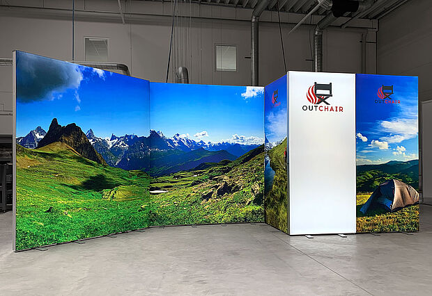 Outchair GmbH LightUp LED exhibition stand 3 Outchair GmbH LightUp LED exhibition stand 3