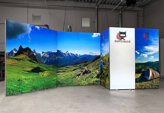 Outchair GmbH LightUp LED exhibition stand 3