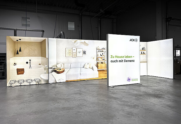 AOK ALU STAR LED exhibition stand 5