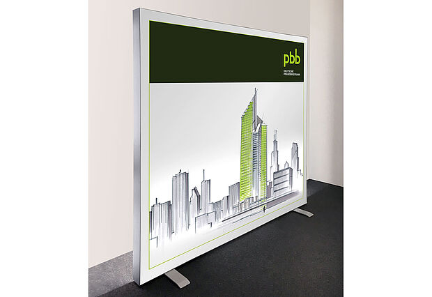 Deutsche Pfandbriefbank exhibition wall 2