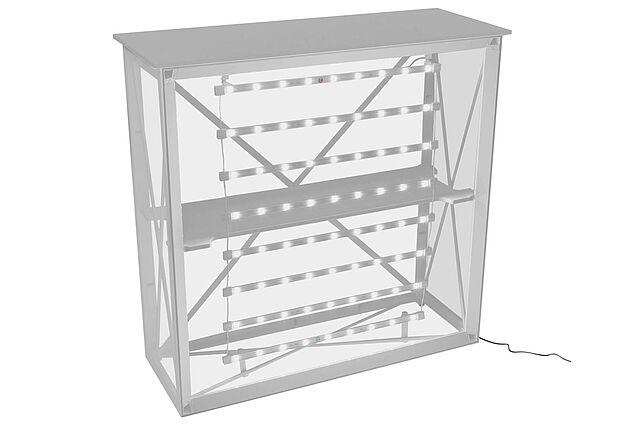 GRID Lightbox Counter Premium frame