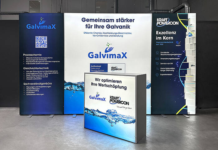 Galvimax LED-Messestand 1 Galvimax LED-Messestand 1
