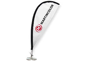Beachflag Table