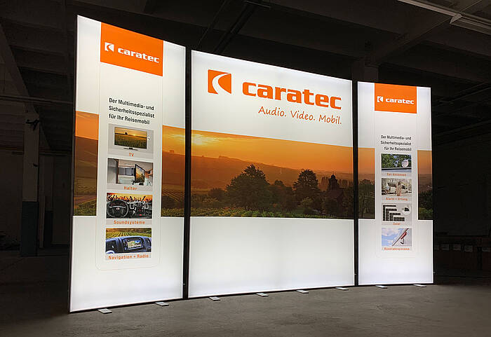 Caratec GmbH ALU LightUp LED exhibition stand 3