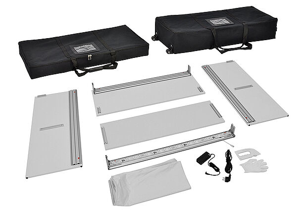 ALU LightUp PLUS LED Counter - individual parts