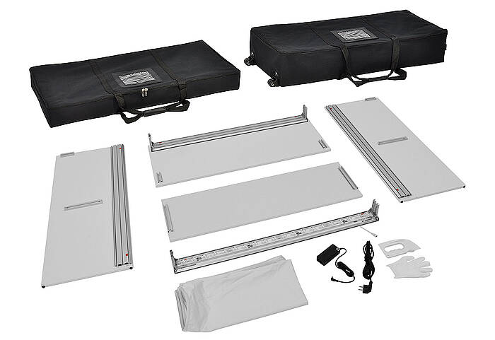 ALU LightUp PLUS LED-Theke - Einzelteile ALU LightUp PLUS LED-Theke - Einzelteile