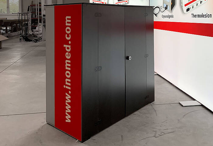 Inomed Inc. ALU STAR LED counter with doors Inomed Inc. ALU STAR LED counter with doors