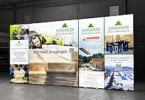 Junginger Naturholzwerk GmbH LED-exhibition stand Junginger Naturholzwerk GmbH LED-exhibition stand