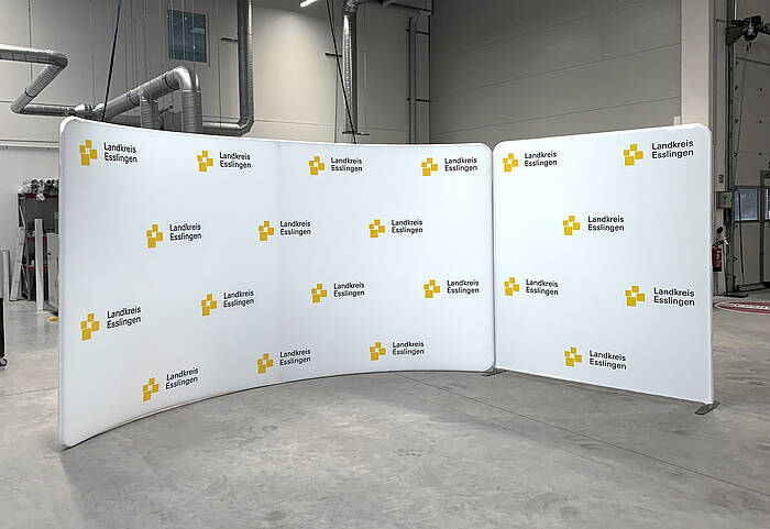 Landratsamt Esslingen press wall Landratsamt Esslingen press wall