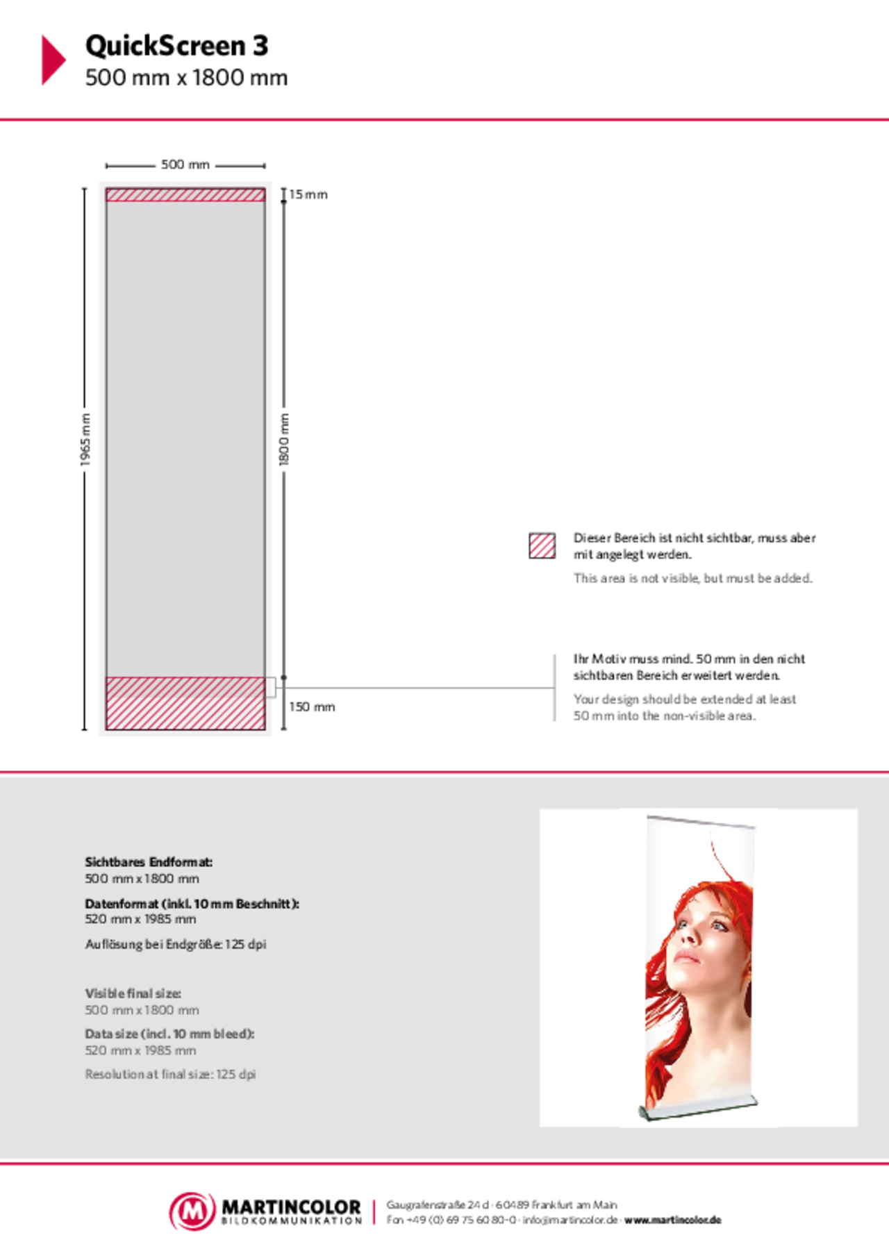 Expand QuickScreen3 RollUp data sheet PDF