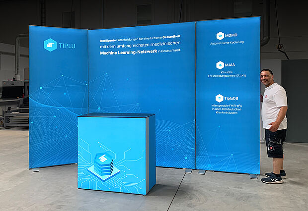 Tiplu GmbH LED-exhibition stand 1 Tiplu GmbH LED-exhibition stand 1