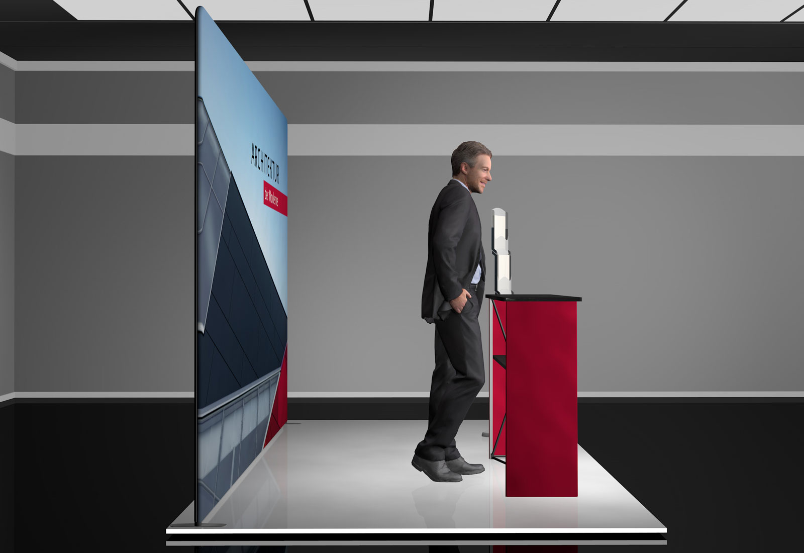 Messe-Set Budget 4 für 3x2 m Standfläche