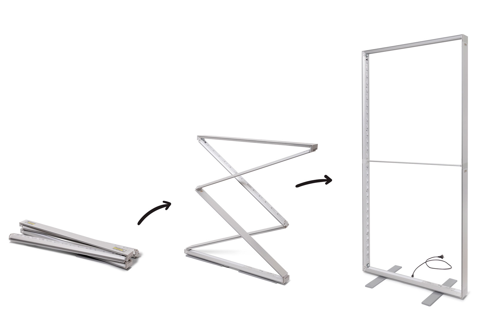 MAGIC FOLD faltbares Leuchtdisplay