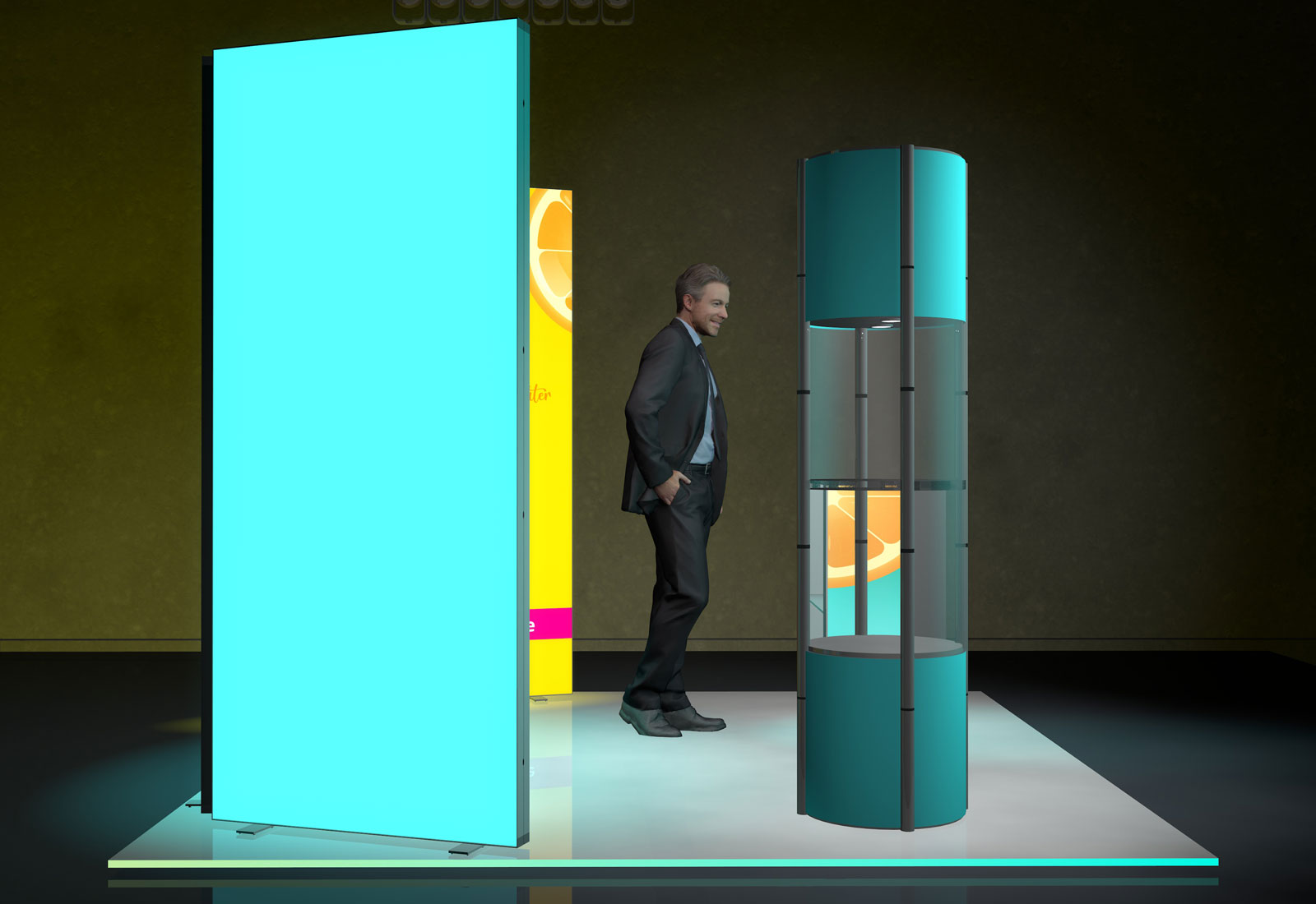 Exhibition Set LED 6 for 3x3 m stand area