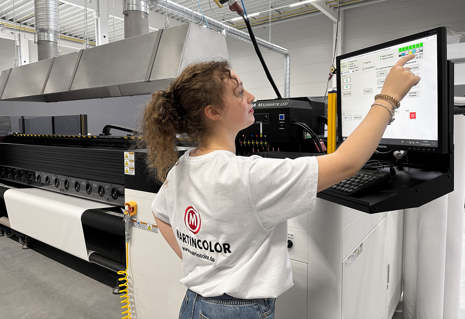 Large format prints for exhibition stands