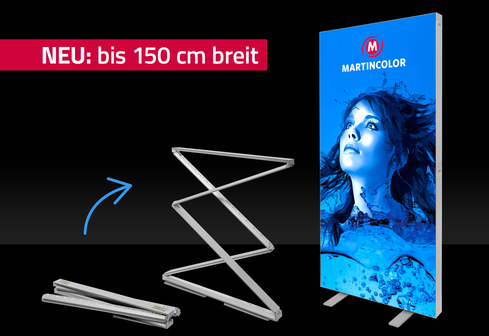 MAGIC FOLD faltbares Leuchtdisplay