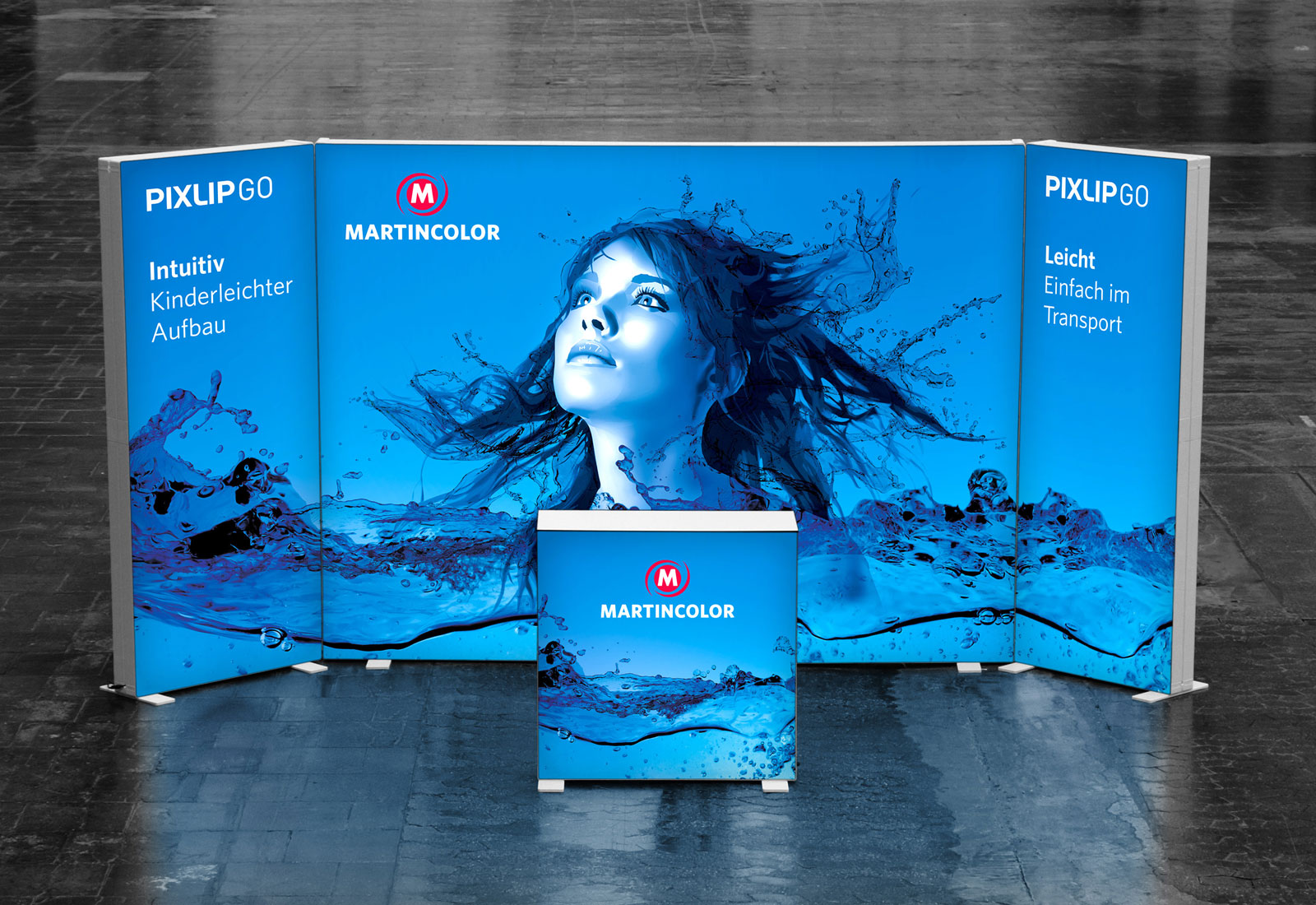 PIXLIP GO LED exhibition wall