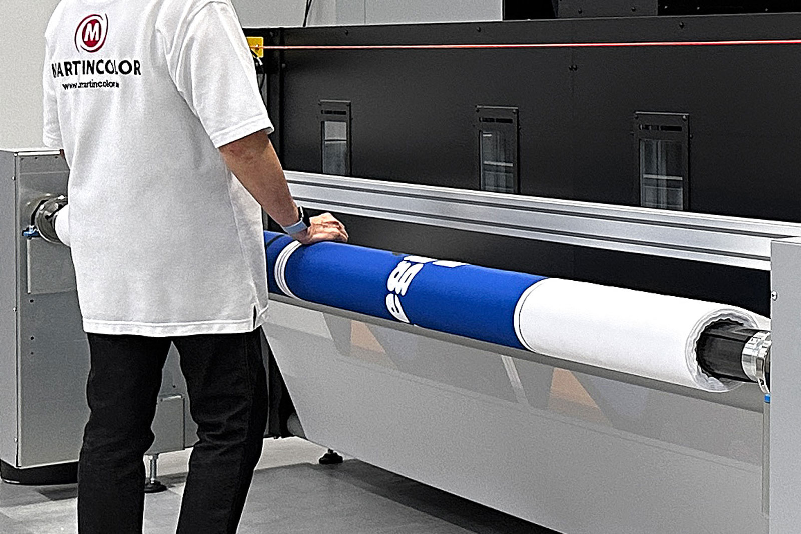 Grafikdruck für Messewände