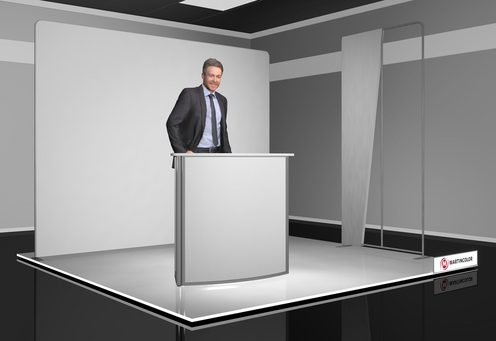 Exhibition Set Budget 6 for 3x3 m stand area