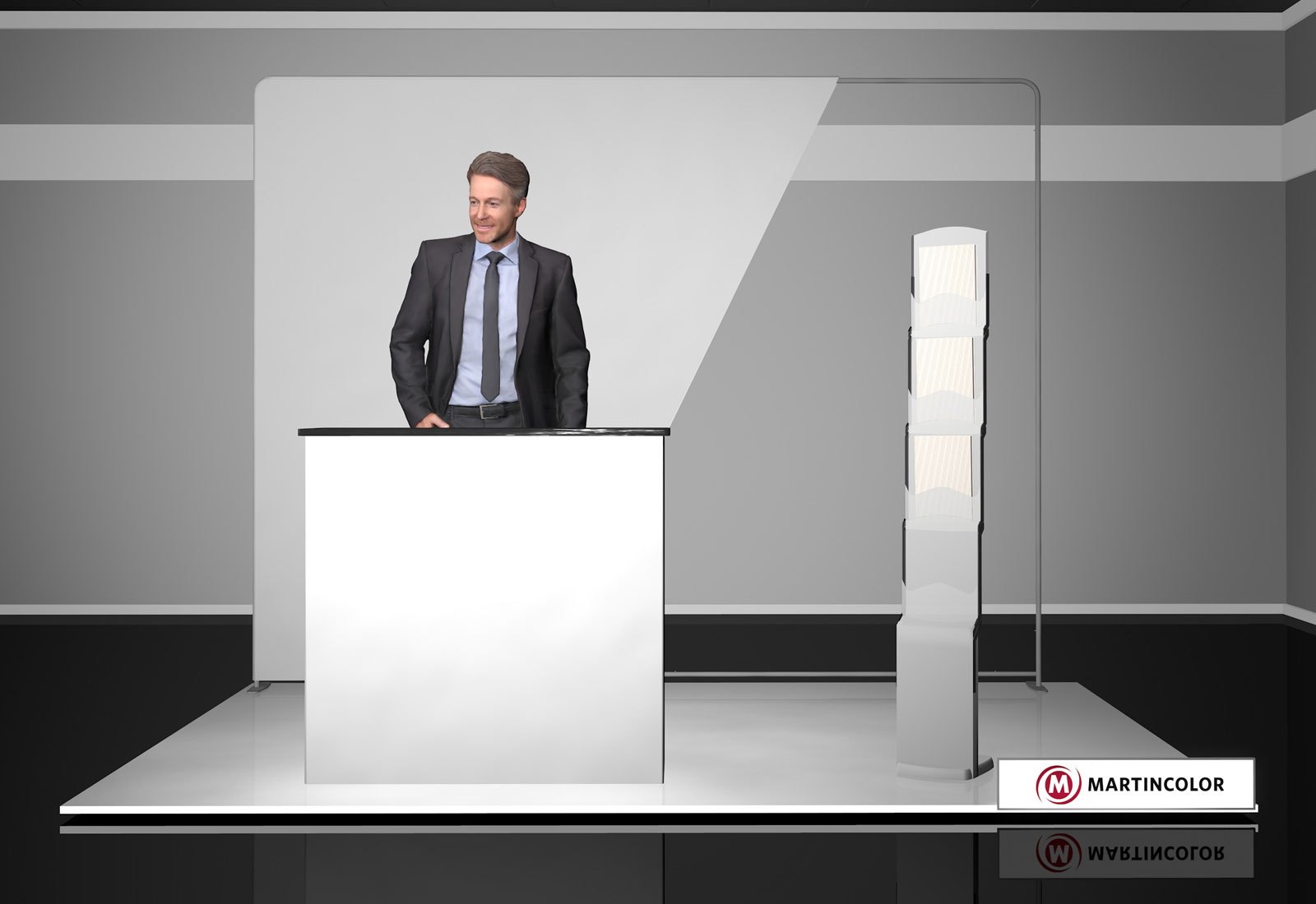 Messe-Set Budget 4 für 3x2 m Standfläche