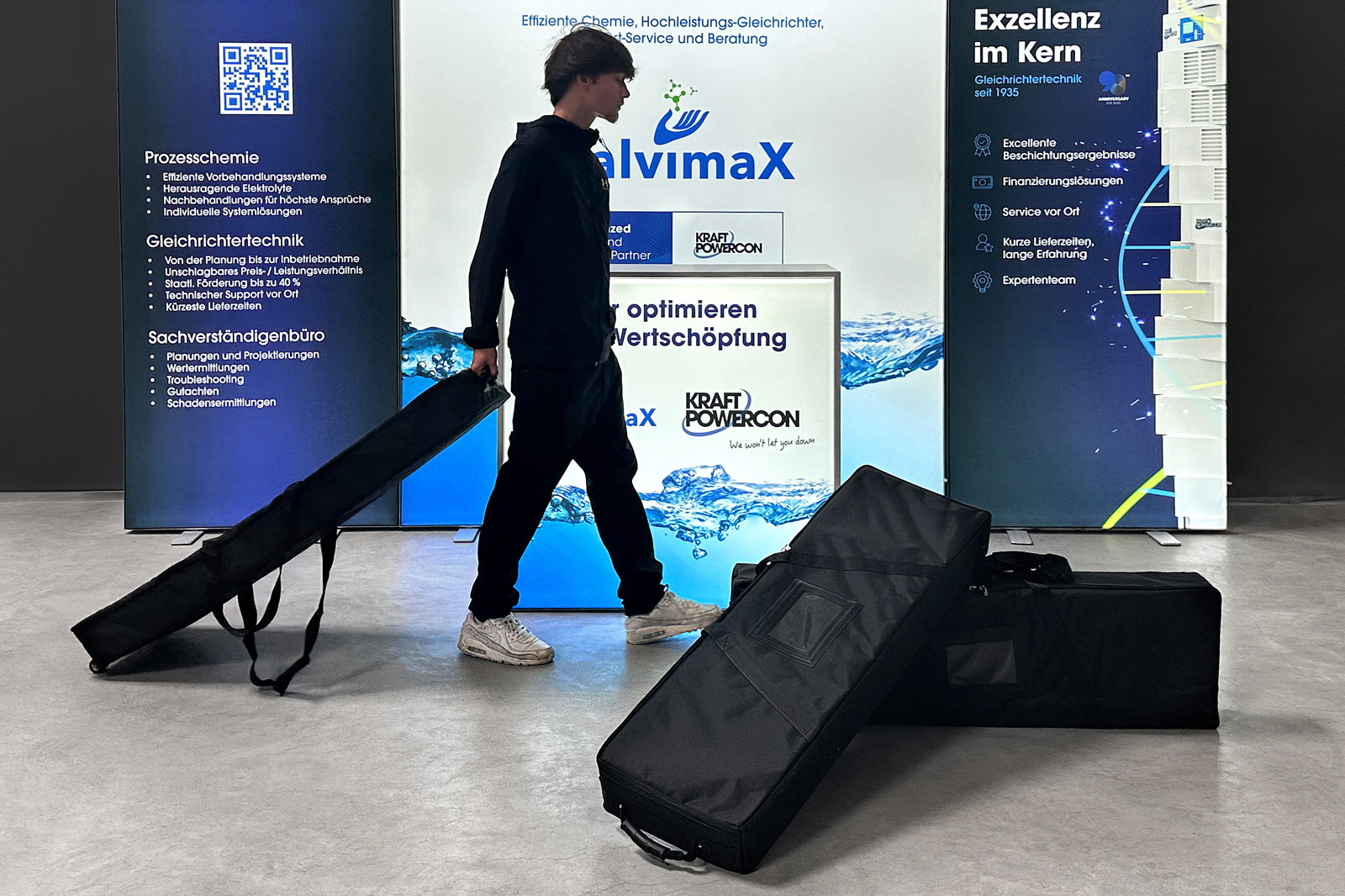 Mobile exhibition stands - Easy to transport