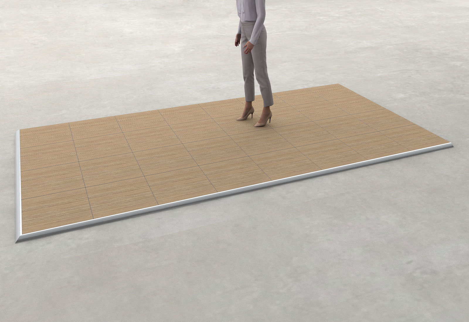 Stand-ON Messeboden 4x2 m
