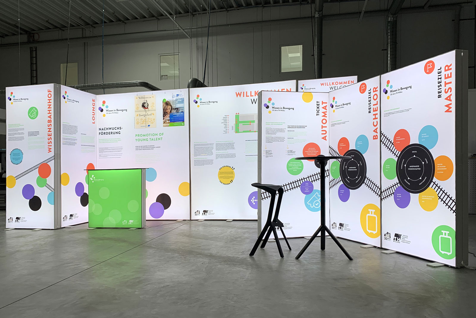 LED Messestand - PIXLIP GO - TH Wildau