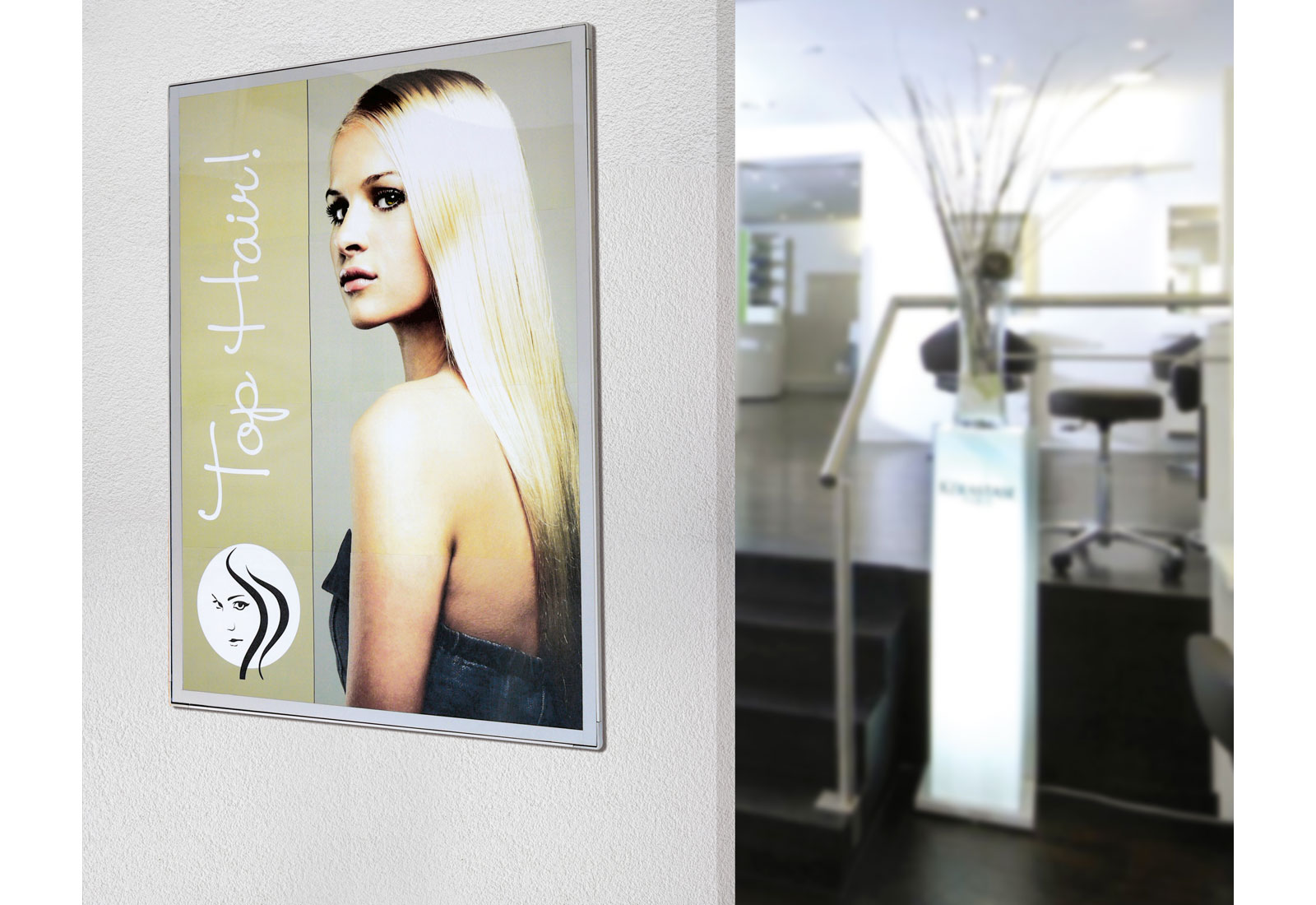 Magnedoor interchangeable frame slim