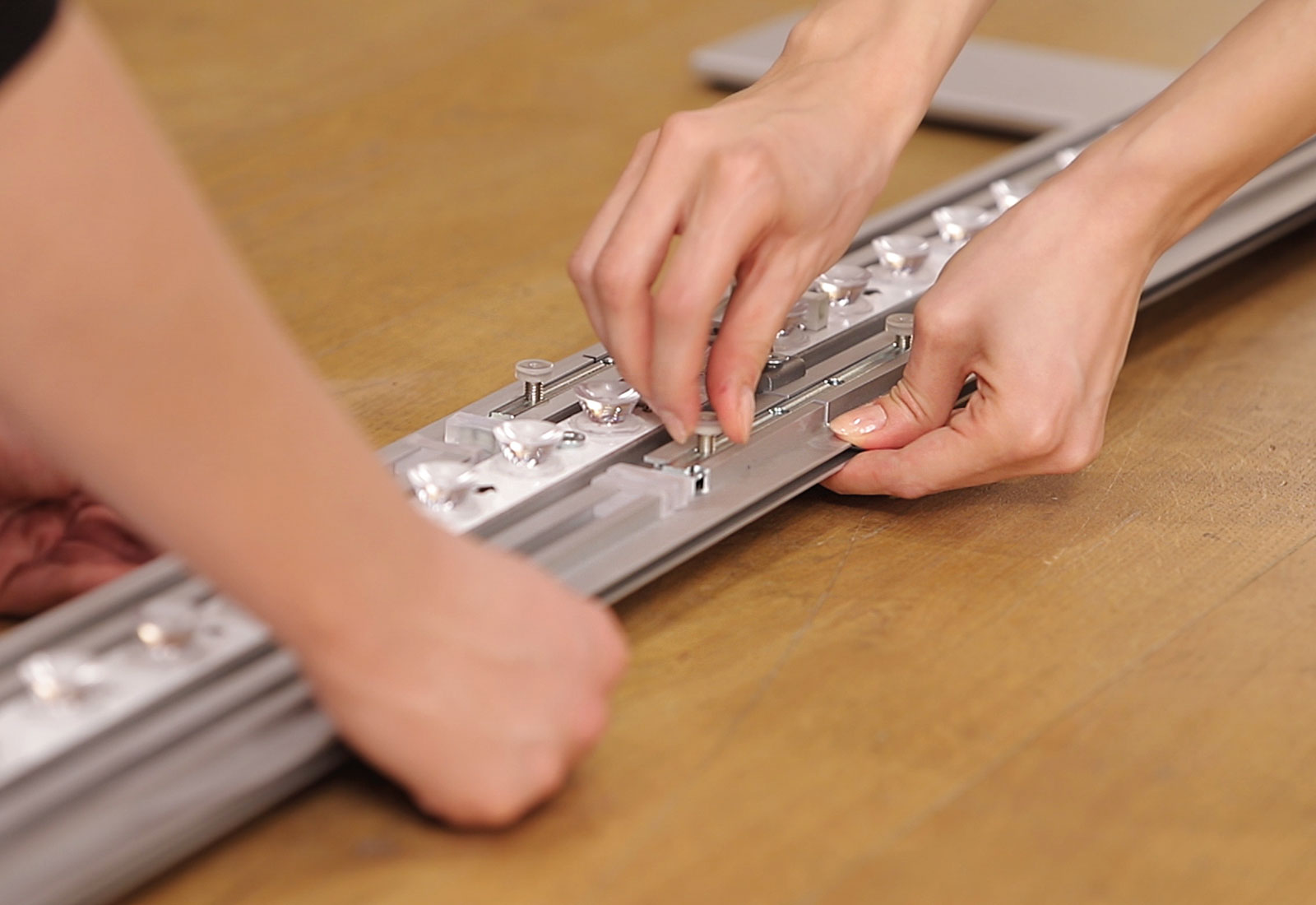 ALU STAR LED exhibition wall