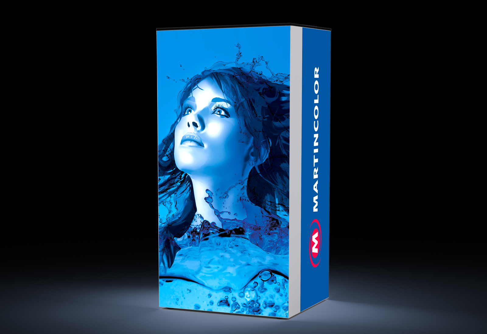 ALU STAR SLIM LED Counter