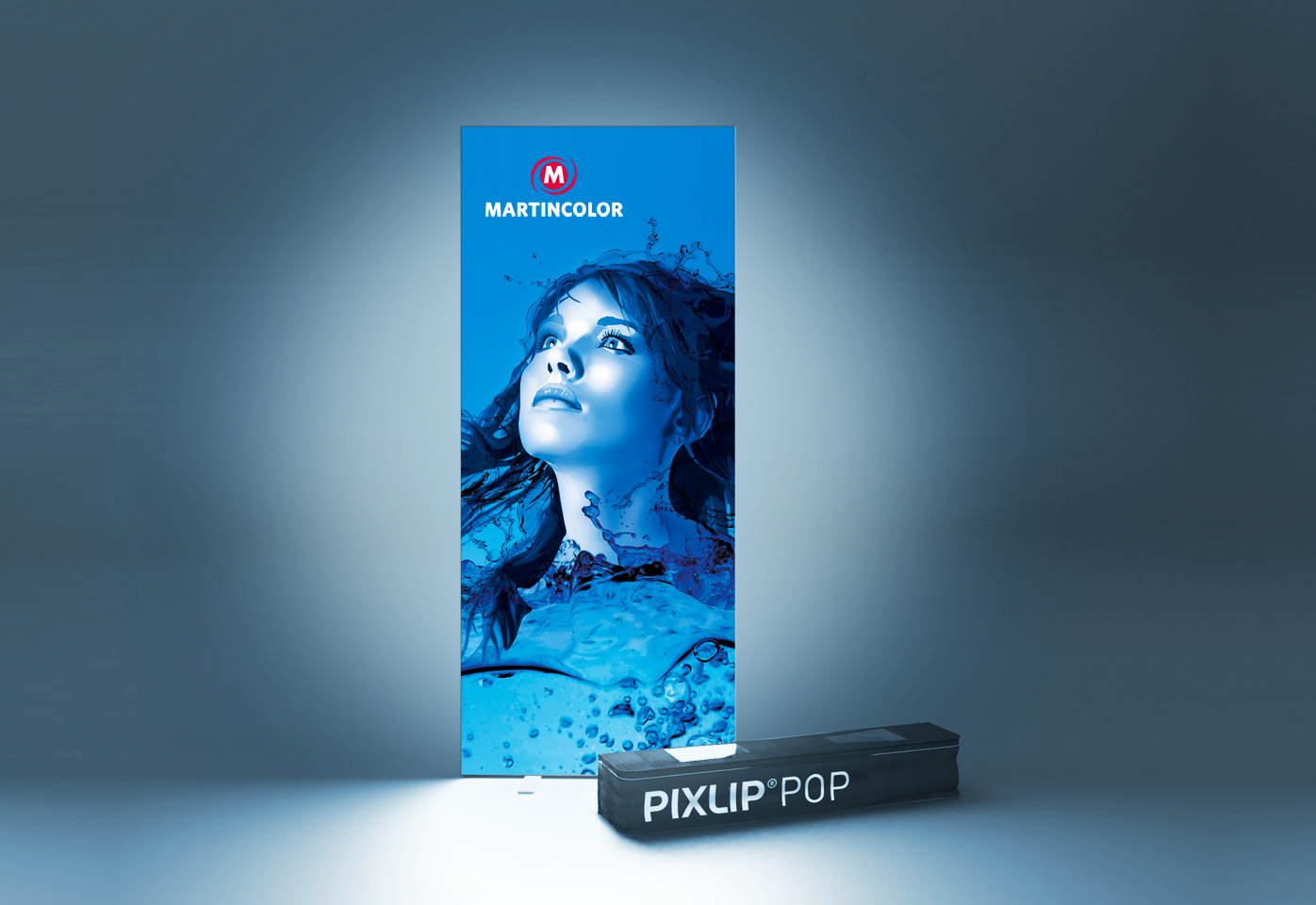 PIXLIP POP illuminated display