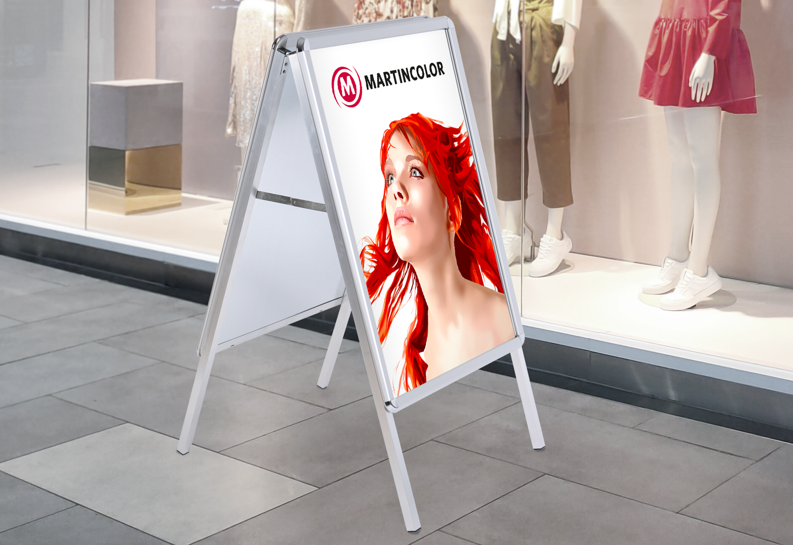Advertising stand