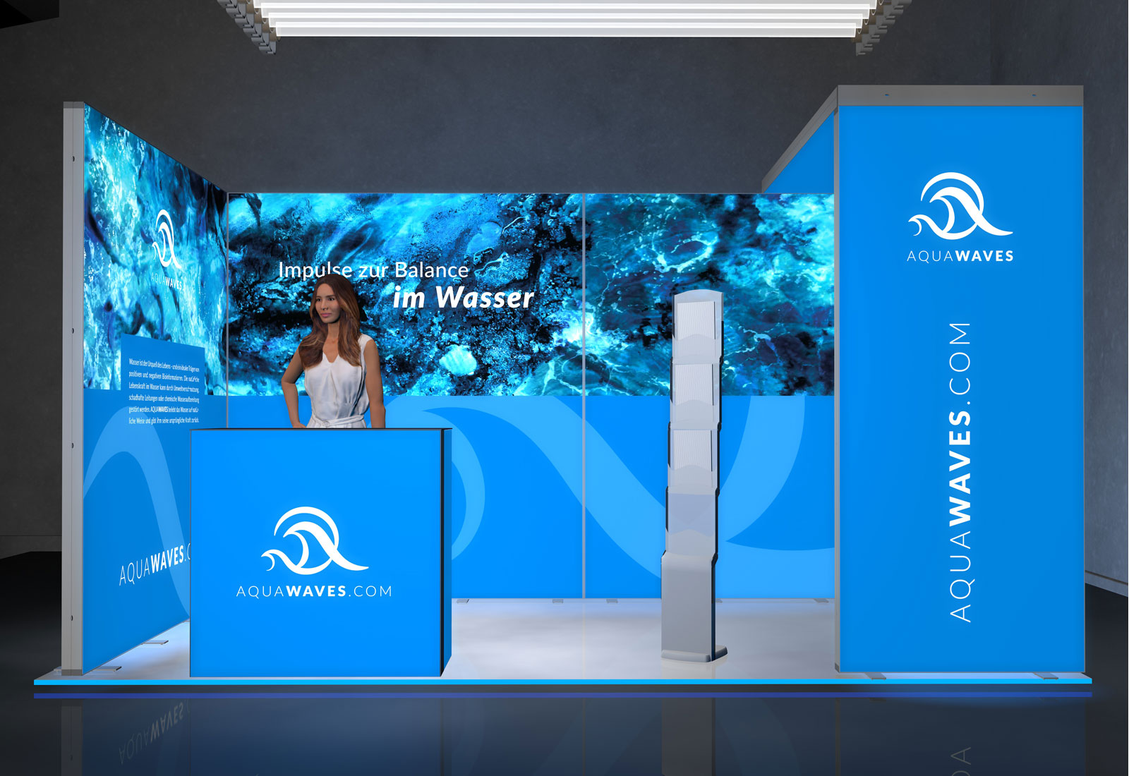 Messe-Set LED 7 für 4x2 m Standfläche