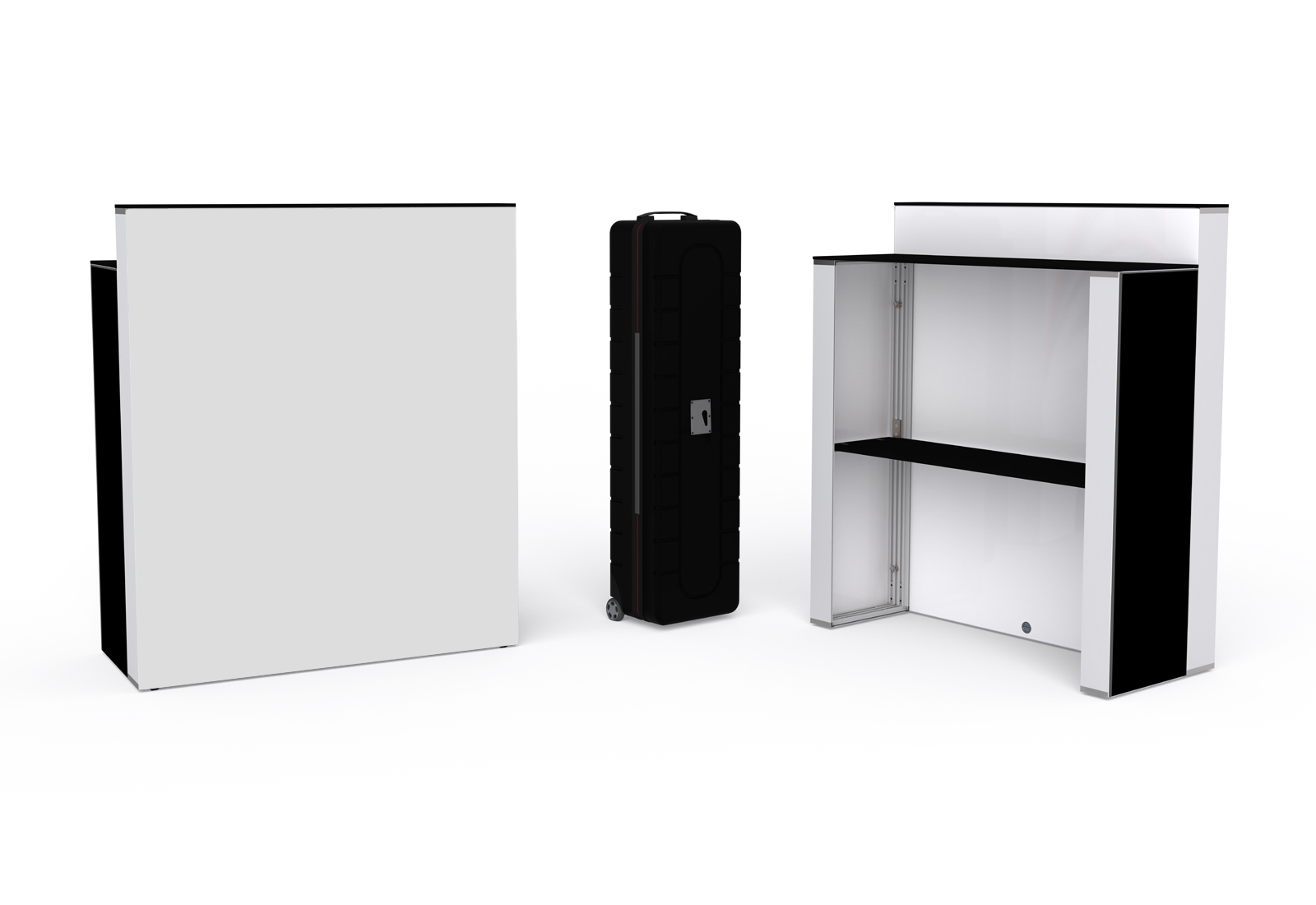 ALU STAR MAX LED-Theke