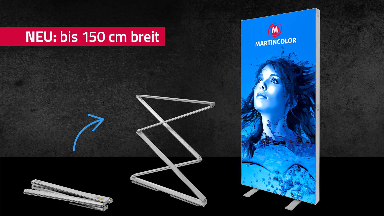 MAGIC FOLD faltbares Leuchtdisplay