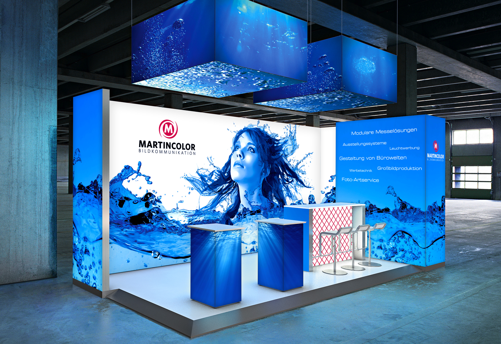 LED exhibition stand