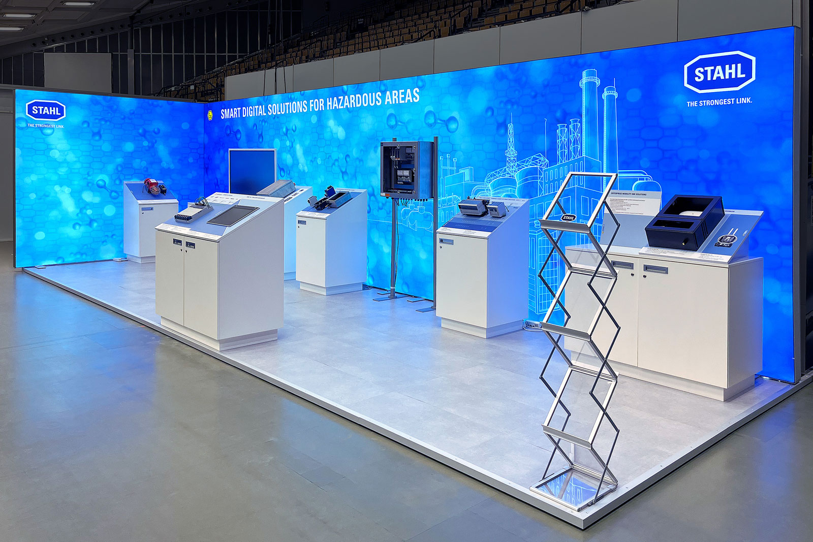 LED Messestand - ALU STAR - R. STAHL Schaltgeräte GmbH