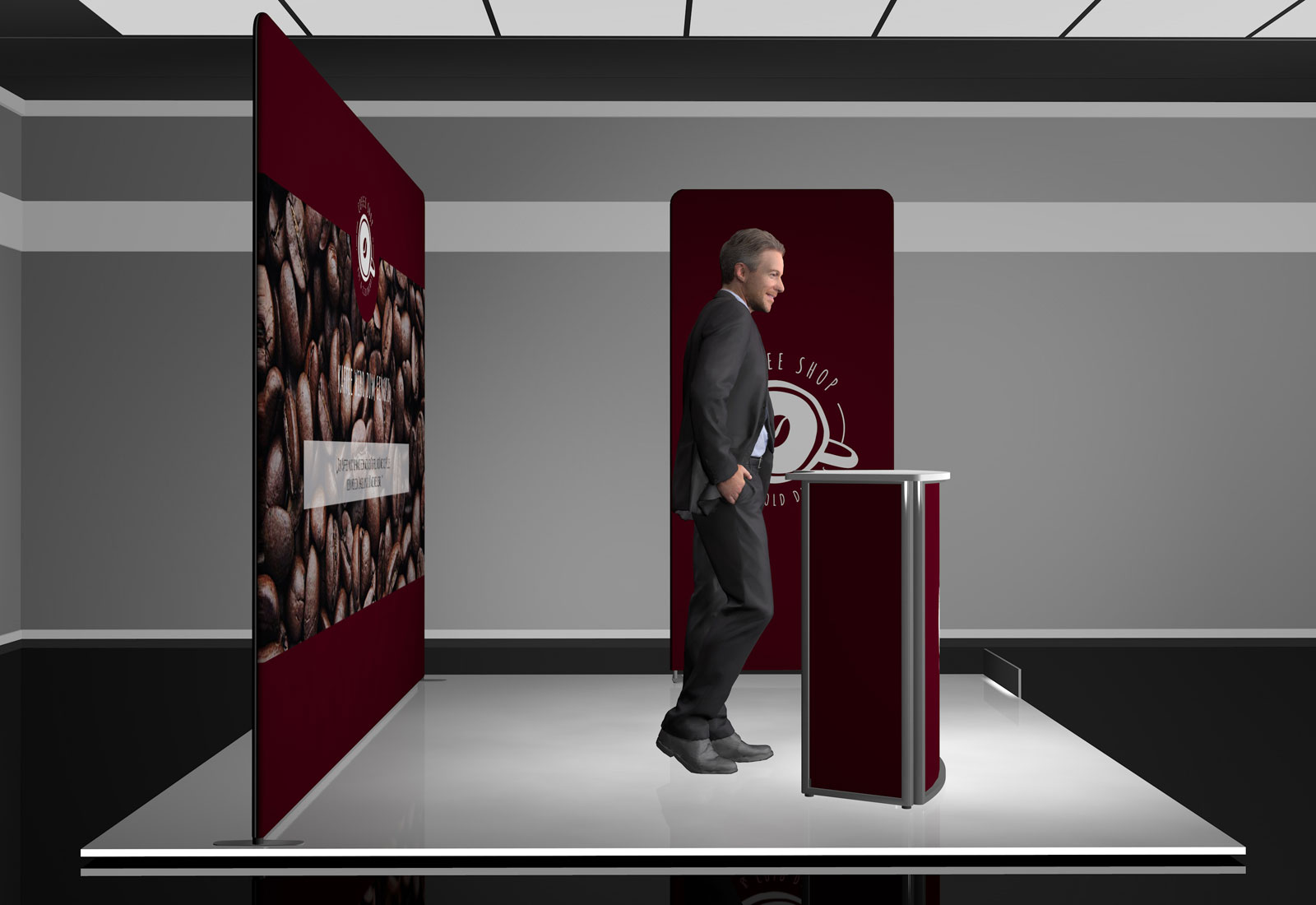 Exhibition Set Budget 6 for 3x3 m stand area