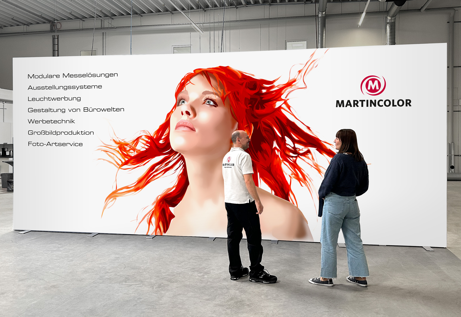 Exhibition wall