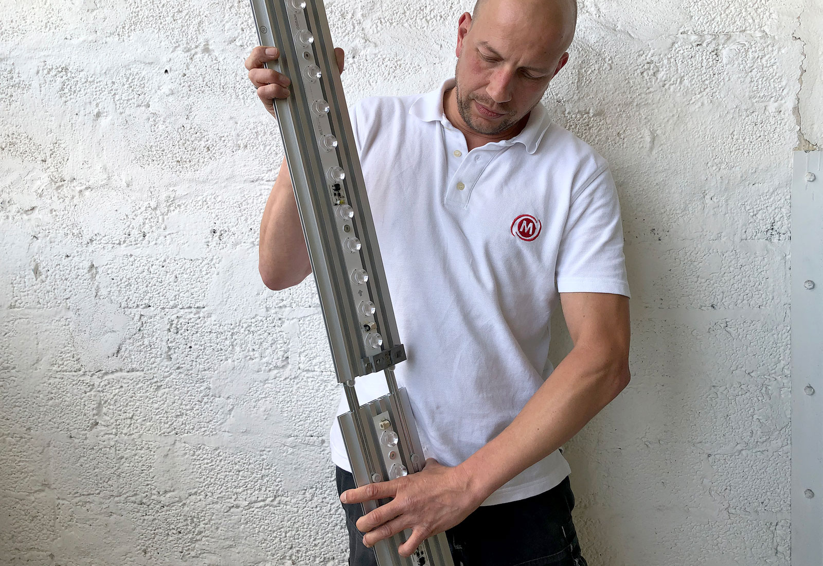 ALU STAR LED exhibition wall